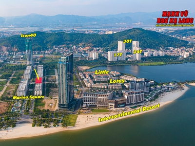 Cần bán 2 căn shophouse 8 tầng sát nhau Marina Square Hạ Long giá tốt 0