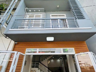 Nhà Mới Đẹp Làng Hoa 1 Sẹc gần MT Ngang 6m 70m2 3 Tầng HXH Vào Nhà - chỉ 6,x Tỷ 1
