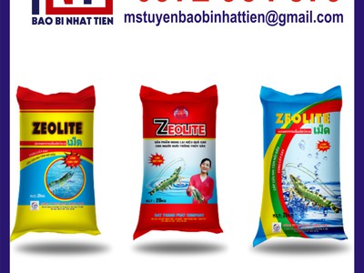 Cung cấp bao đựng khoáng cho ngành thủy sản PP dệt ghép màng 9