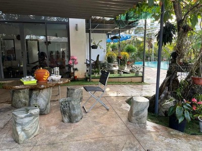 Cho thuê nhà vườn/villa sân vườn -hồ bơi 5000m2 full nội thất phường tự an 1