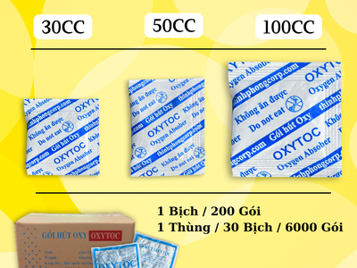 Bảo quản bánh mứt Tết hạn chế ẩm mốc với gói hút Oxy 2