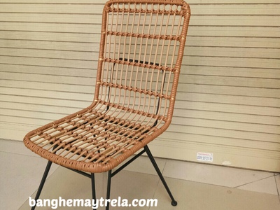 Ghế mây chân sắt- Ghế chân sắt mây tự nhiên 8