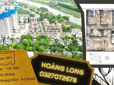 Còn lại duy nhất 2 căn góc cuối cùng view Biệt thự đảo long lanh dự án The Fibonan 0