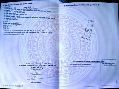 Bán gấp đất chính chủ - giá tốt - vị trí đẹp tại  thôn đoài, xã xuy xá, mỹ đức, hà nội 2