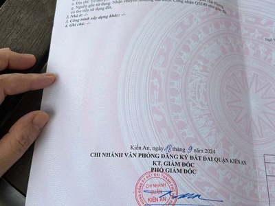 Chính chủ cần bán nhanh lô đất tại ngõ 285 hoàng quốc việt - tổ dân phố 5 - phường ngọc sơn - kiến 1