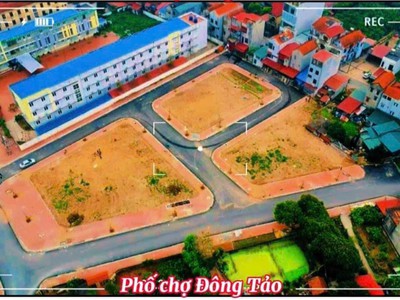 Đấu giá đông tảo, gần trường, gần ubnd, gần chợ đầu mối nông sản, đường 20m, 100m, mt hậu 5m, vỉa 2