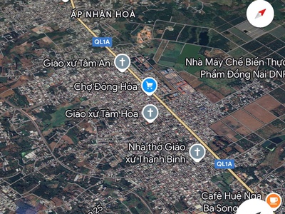 Đất full thổ cư Đồng Nai chỉ với giá 650tr 88m2, ngay khu dân cư đông đúc cách cách chợ 5 phút 1