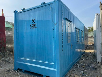 Cont văn phòng 20Ft đc làm từ VỎ CONT LẠNH 2