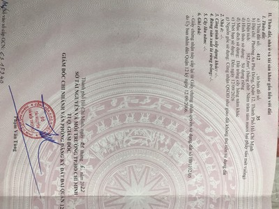 Cần bán đất đã có sổ hồng riêng tại phường an phú đông, q12, giá là 28 tỷ 1