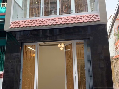 Bán nhà nguyễn văn luông, phường 12, quận 6.dt 20m2 x 2 tầng  3.7 x 6 . nở hậu. giá 2.65 tỷ tl. 3