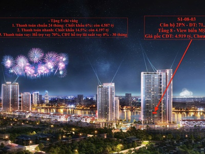 Quỹ Căn Độc Quyền 2PN View Biển Mỹ Khê - Chiết Khấu Cao Nhiều Ưu Đãi 2