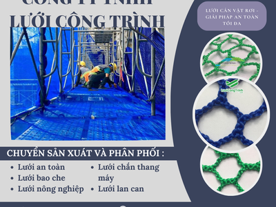 Lưới an toàn công trình 4