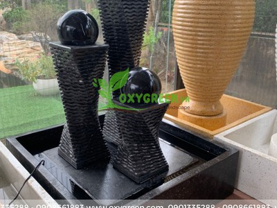 Trụ đá bi xoay phong thuỷ, freeship TP.HCM 2