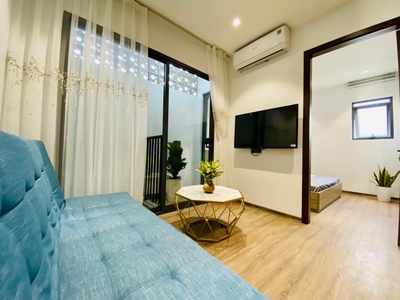 Căn hộ 1n1k ngõ 603 lạc long quân thoáng đẹp 35m full đồ 3