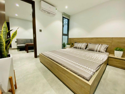 Căn hộ 1n1k ngõ 603 lạc long quân thoáng đẹp 35m full đồ 2