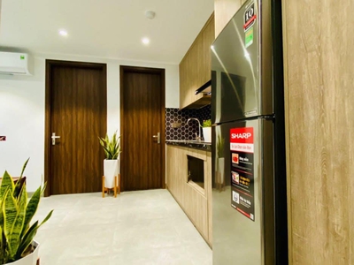 Căn hộ 1n1k ngõ 603 lạc long quân thoáng đẹp 35m full đồ 1