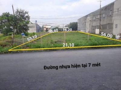 Chỉ 5.5 tỷ đất shr 1155m2 thổ vs lúa 21x55 mặt tiền nhựa ÚT CỨU sát bên TL9 0