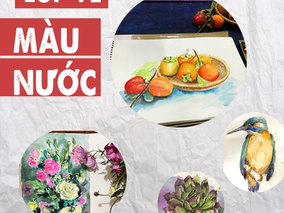 Lớp vẽ dành cho người lớn không chuyên tại Quận 1 6