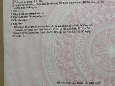 Bán cắt lỗ lô đất đẹp, giá rẻ tại bột xuyên, mỹ đức - mua là thắng 2