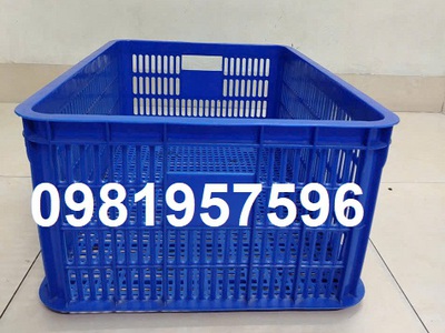 Rổ nhựa công nghiệp, mua sọt nhựa tại Hà Nội, sọt nhựa chữ nhật, sọt nhựa chở hàng 0