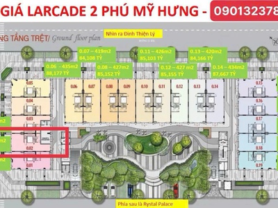 Căn l arcade 0.02 độc nhất phú mỹ hưng   đầu tư sinh lời, thanh toán chỉ 20 0