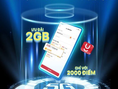 Đổi data miễn phí từ điểm tích lũy MobiFone trên app My Point 0