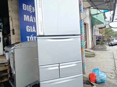 Thanh lý tủ lạnh đá rơi Nhật bãi 500lit 5 cánh Zin giá rẻ Cam kết bảo hành 1 đổi 1 1