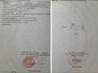 Thổ cư cựu quán 78m  đức thượng, hoài đức - đất chính chủ - giá tốt - vị trí đẹp 4