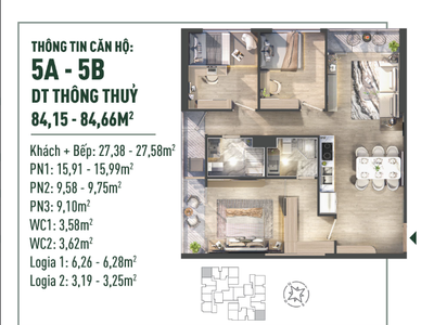 Căn góc 2 mặt thoáng view đẹp nhất dự án Fibonan, ck 6, HTLS 0/18th, quà tặng 80tr 0