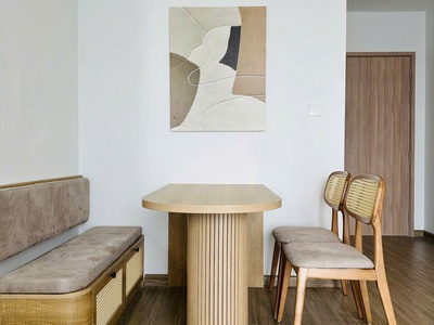 Cho thuê/chuyển nhượng căn hộ 2pn góc đầy đủ nội thất view đón trọn biệt thự hồ ngọc trai 1