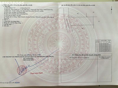 Cần bán nhà mới 100, thôn xuân lạc, vĩnh ngọc, nha trang 0