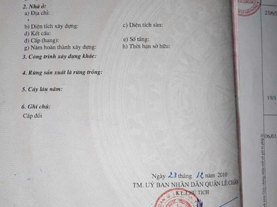 Bán đất mặt đường đào nhận - trại lẻ, 90m, đông bắc, giá 6.8 tỉ, có nhà cấp 4 0