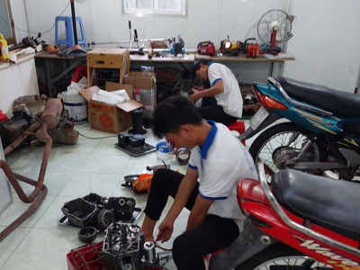 Dạy nghề sửa chữa xe máy, dạy nghề sửa xe máy điện tại Bình Dương 2024 - 2025 0