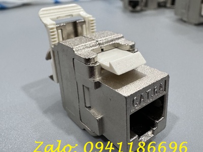 Phân phối sẵn kho ModulJack Ổ cắm mạng Cat6A/Cat7 STP Hãng Ancomteck mã ACT-S6A-T001, ACT-S7-002 1