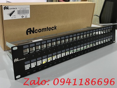 Phân phối ĐỘC QUYỀN thiết bị mạng Patch Panel,Patch cord, Cáp mạng Cat7/Cat8 23AWG Hãng ANCOMTECK 5
