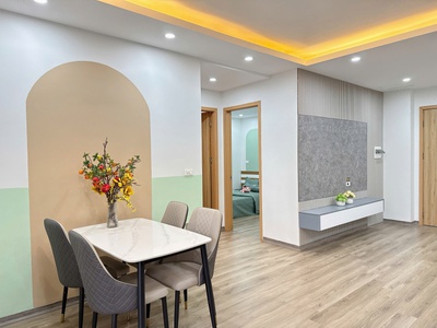 Cần bán căn hộ góc 76m view Hồ, full nội thất thiết kế đồng bộ tại KDT Thanh Hà Cienco 5 6