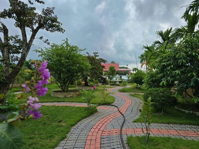 Biệt thự tổng dt 3400m2 xã Hòa Khánh Tây, Đức Hòa,Long An giá 12 tỷ 0