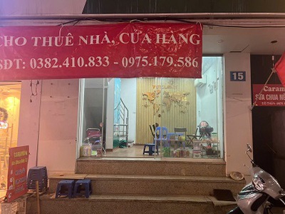 Chính chủ cho thuê tầng 1 2 mặt phố số 15 đại cồ việt, hai bà trưng, hà nội 3