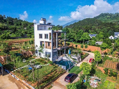 Bán đất sổ sẵn giá tốt nhất khu vực view hồ yên bài ba vì 0