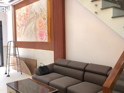 Bán nhà 4 tầng mặt tiền đường nhựa xe hơi thông. 83 đào tông nguyên thị trấn nhà bè. 6.8 tỷ 3