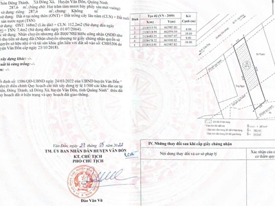 Chính chủ bán gấp đất mặt đường 334 phía trước phương đông - trục đường chính đông dân dẫn vào 0