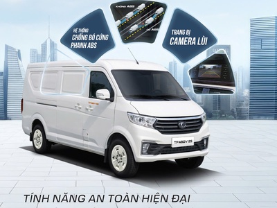 Line up sản phẩm xe tải van TF420/TF450/TF480 sẵn xe giao ngay 3