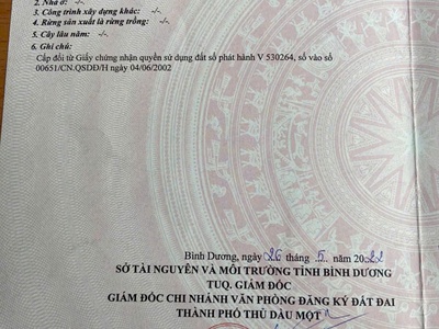 Đất chính chủ - giá tốt - vị trí đẹp tại phường phú lợi, thành phố thủ dầu một, bình dương 0