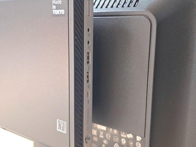 Case HP Tiny 600 G3 CPU i3 8100T Ram 8G DDR4 SSD M.2 128G Nvme   HDD 500G   Tích hợp sẵn hết Wifi 5