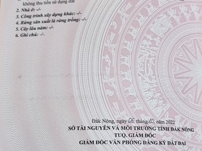 Cần bán nhanh lô đất thôn châu thành , xã đắk rũ, huyện đắk rlấp, tỉnh đắk nông. 1