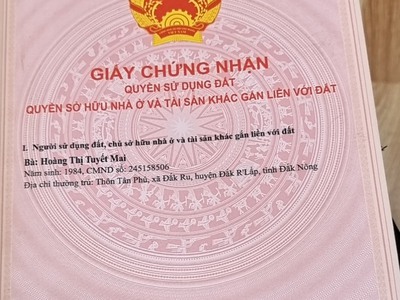 Cần bán nhanh lô đất thôn châu thành , xã đắk rũ, huyện đắk rlấp, tỉnh đắk nông. 3