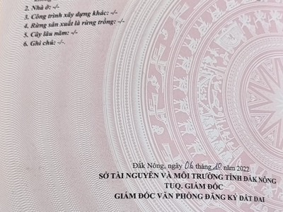 Cần bán nhanh lô đất thôn châu thành , xã đắk rũ, huyện đắk rlấp, tỉnh đắk nông. 4