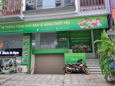 Cho thuê mặt bằng tầng 1 đường khu đô thị goldmark city, phú diễn, bắc từ liêm, hn 0