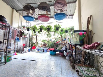 Bán nhà mặt tiền mỹ huề trung chánh hóc môn giá rẻ - nhà 2 tầng 4.6x36m - kinh doanh mua bán - giá 0