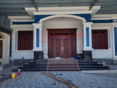 1 Số Công Trình Thép Vân Gỗ SaiGonDoor Đã Hoàn Thành Cho Khách 2